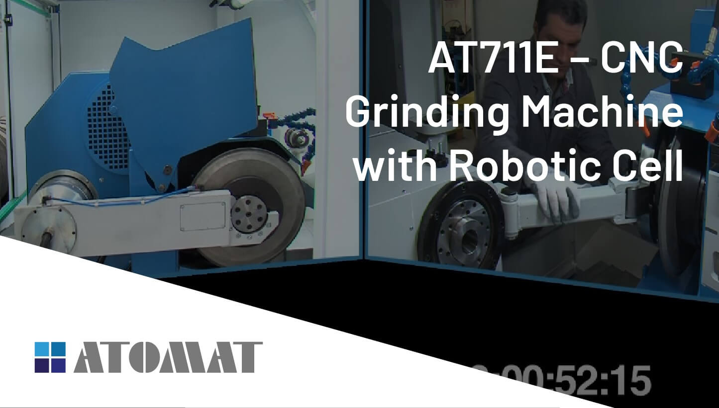 AT711E - CNC Automatic Wheel Change Grinding Machine